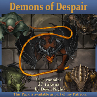 Fantasy Grounds - Devin Night Pack 193: Demons of Despair