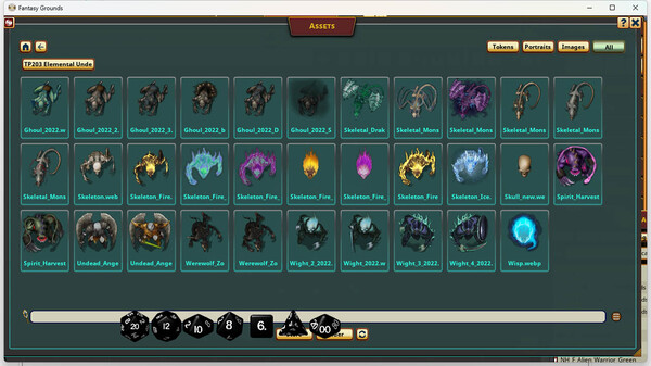 Fantasy Grounds - Devin Night Pack 203: Elemental Undead