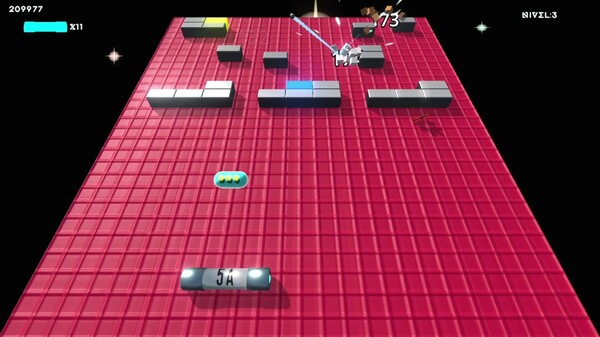 Breakthrough Mars – Retro Arcade Brick Breaker on Mars screenshot 3