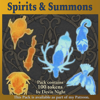 Fantasy Grounds - Devin Night Pack 205: Spirits and Summons