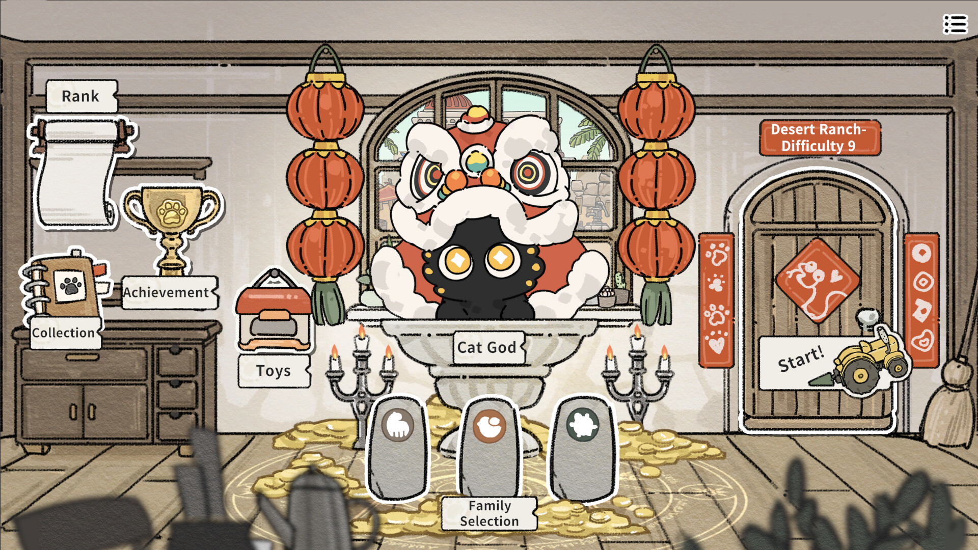 Cat God Ranch screenshot 1