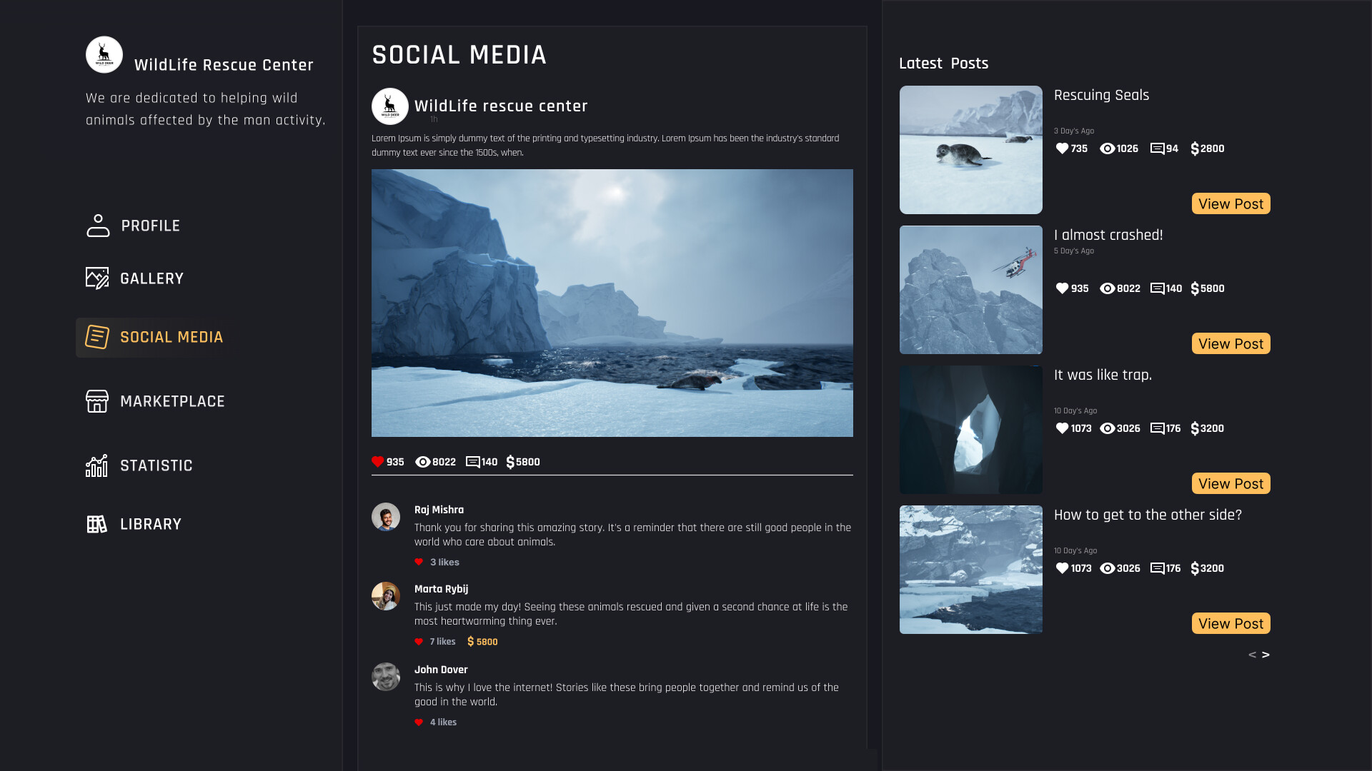 #4. Wildlife Rescue Simulator (Steam) Podle: Bartosz Kaminski