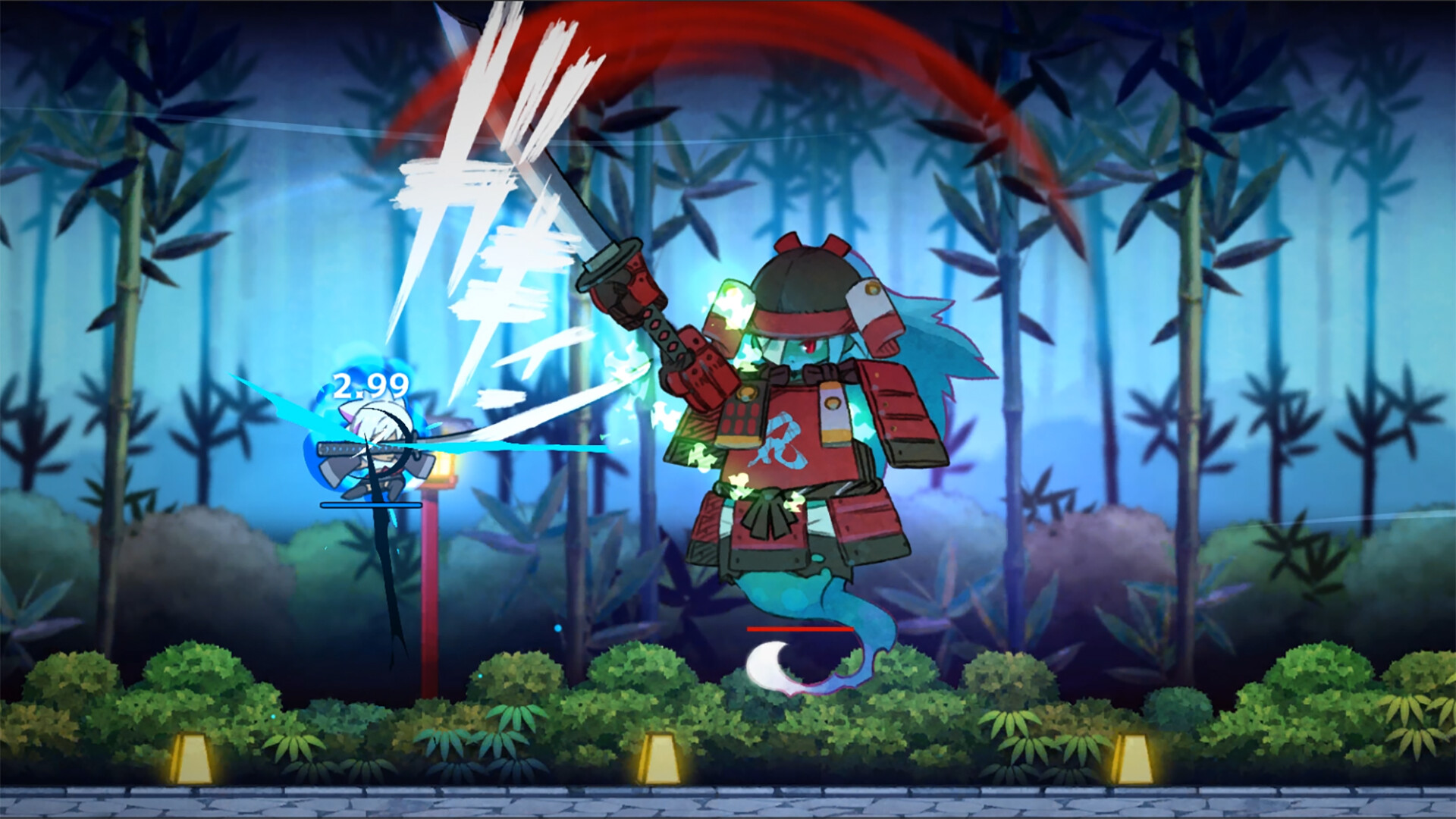 screenshot of 百合太刀降魔伝 4