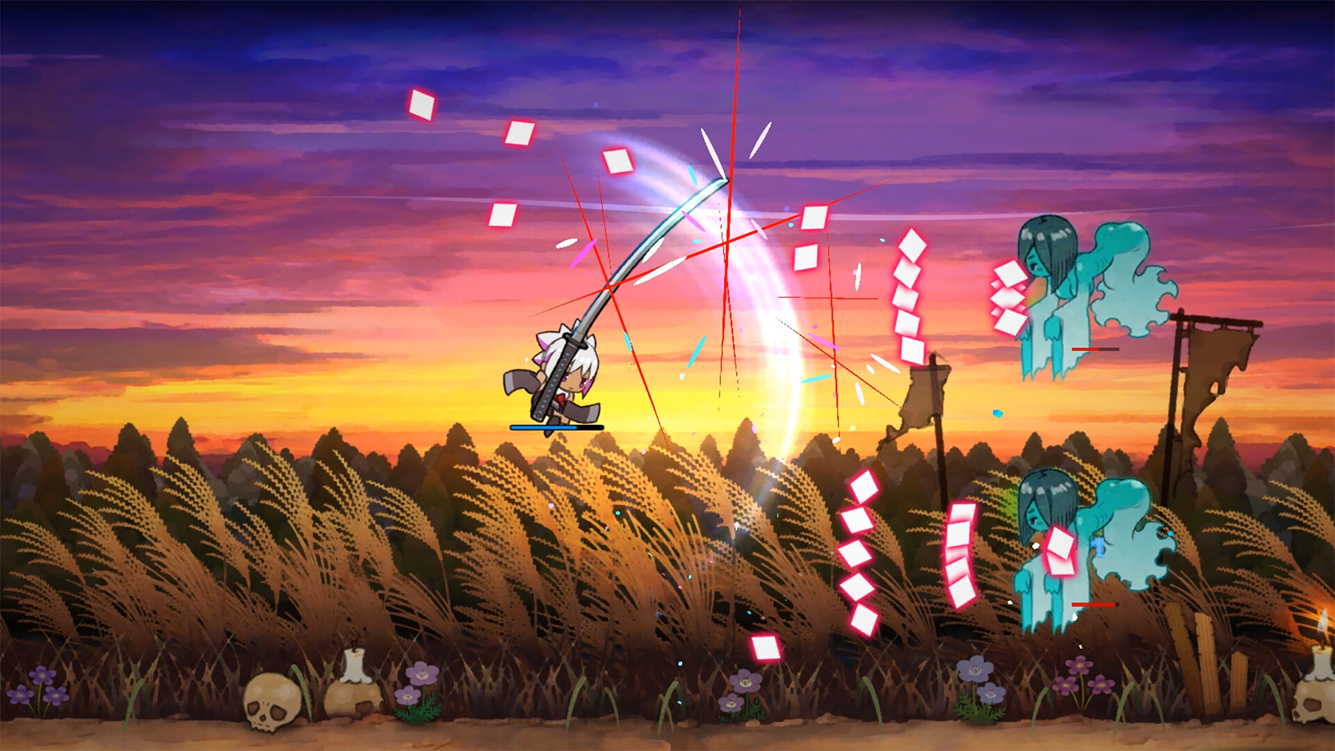 screenshot of 百合太刀降魔伝 1