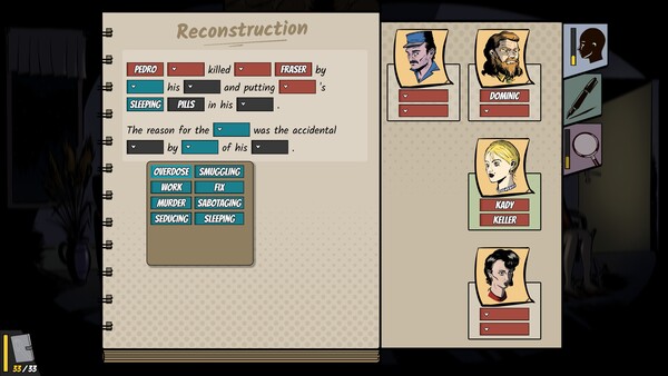 Confidential Killings - A Detective Game