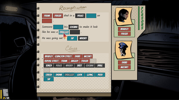 Confidential Killings - A Detective Game screenshot 2