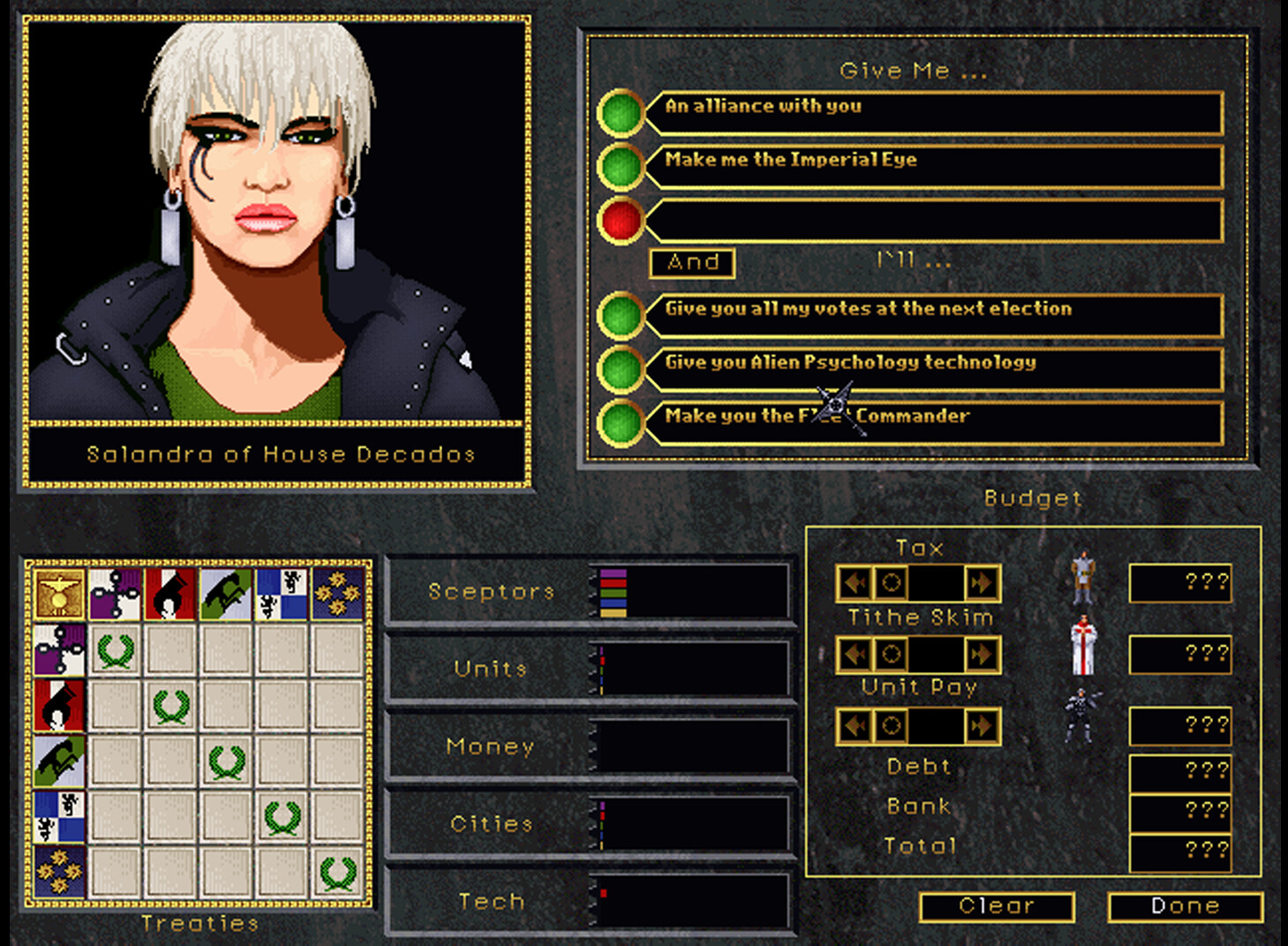 Emperor of the Fading Suns Enhanced screenshot #10