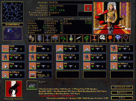 Screenshot 3 of Emperor of the Fading Suns Enhanced - more gameplay footage