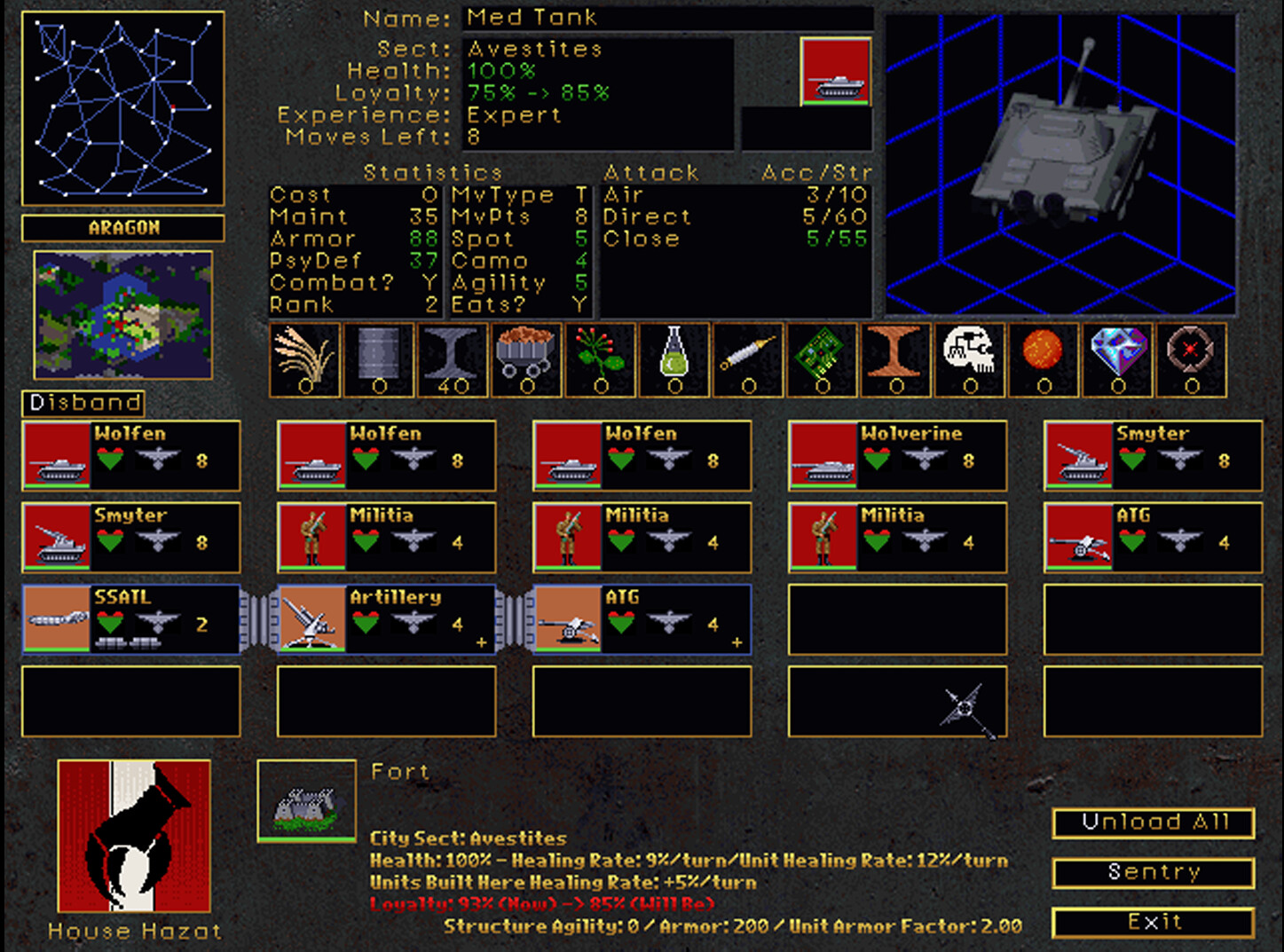 Emperor of the Fading Suns screenshot #17