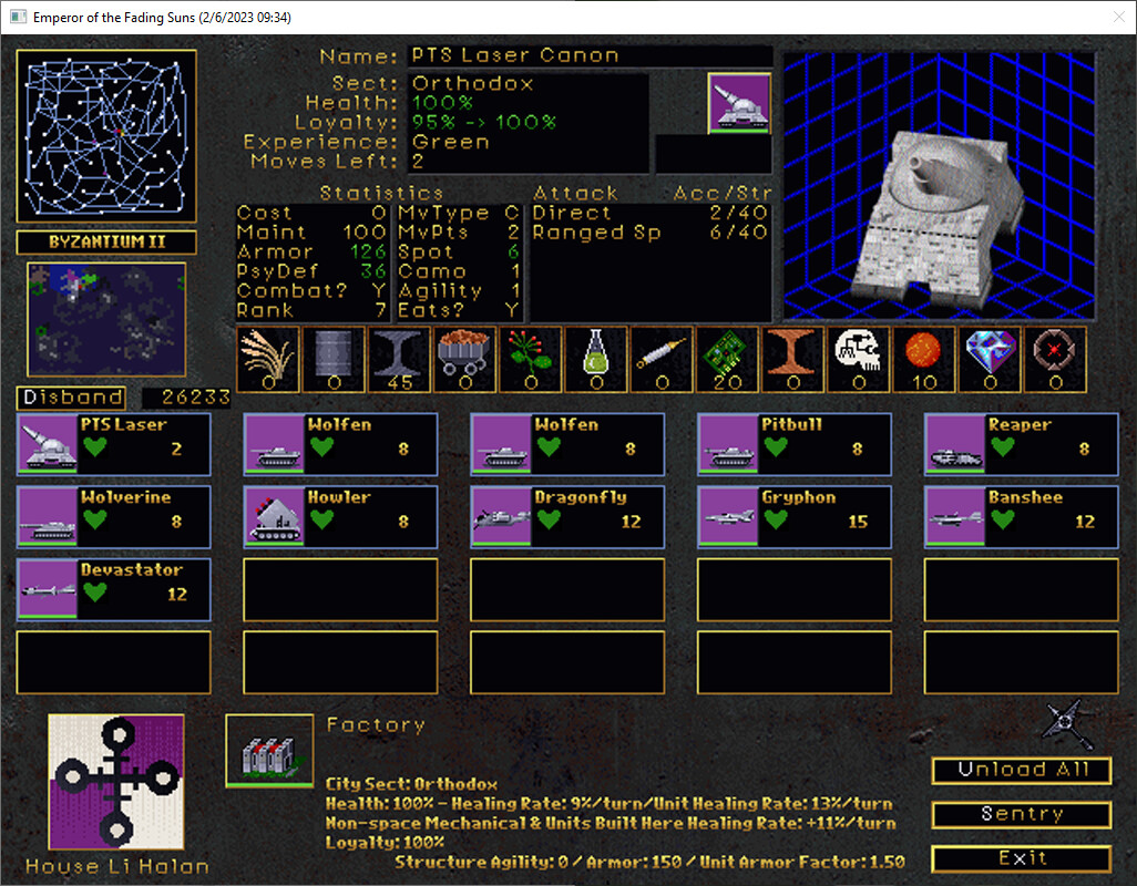 Emperor of the Fading Suns Enhanced screenshot #30