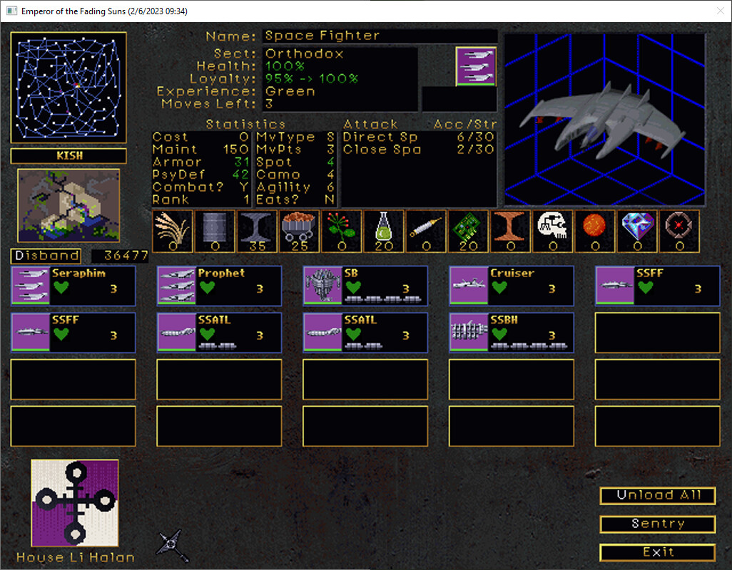 Emperor of the Fading Suns screenshot #6