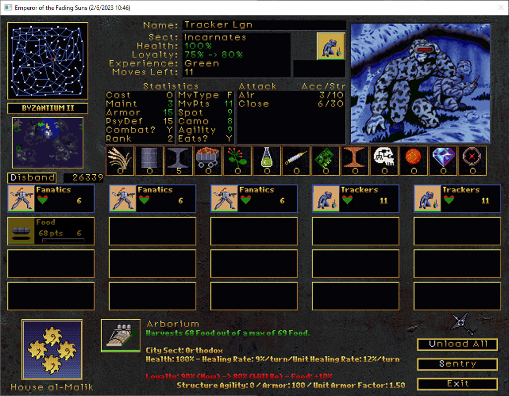 Emperor of the Fading Suns Enhanced screenshot #27
