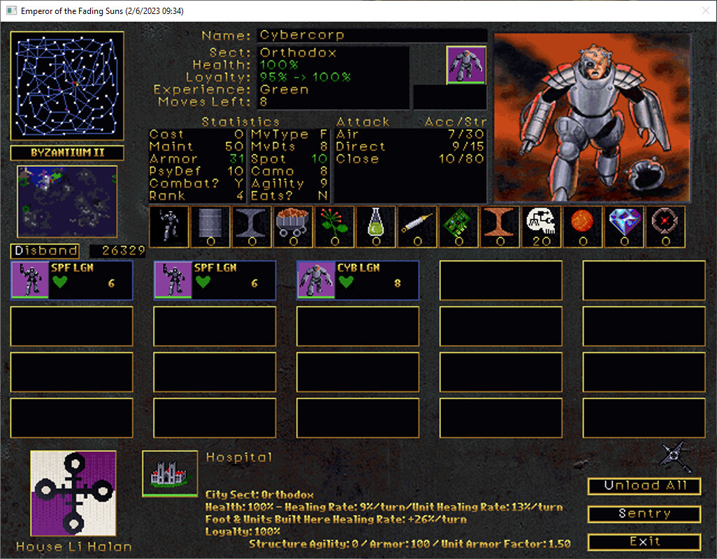 Emperor of the Fading Suns Enhanced screenshot #26