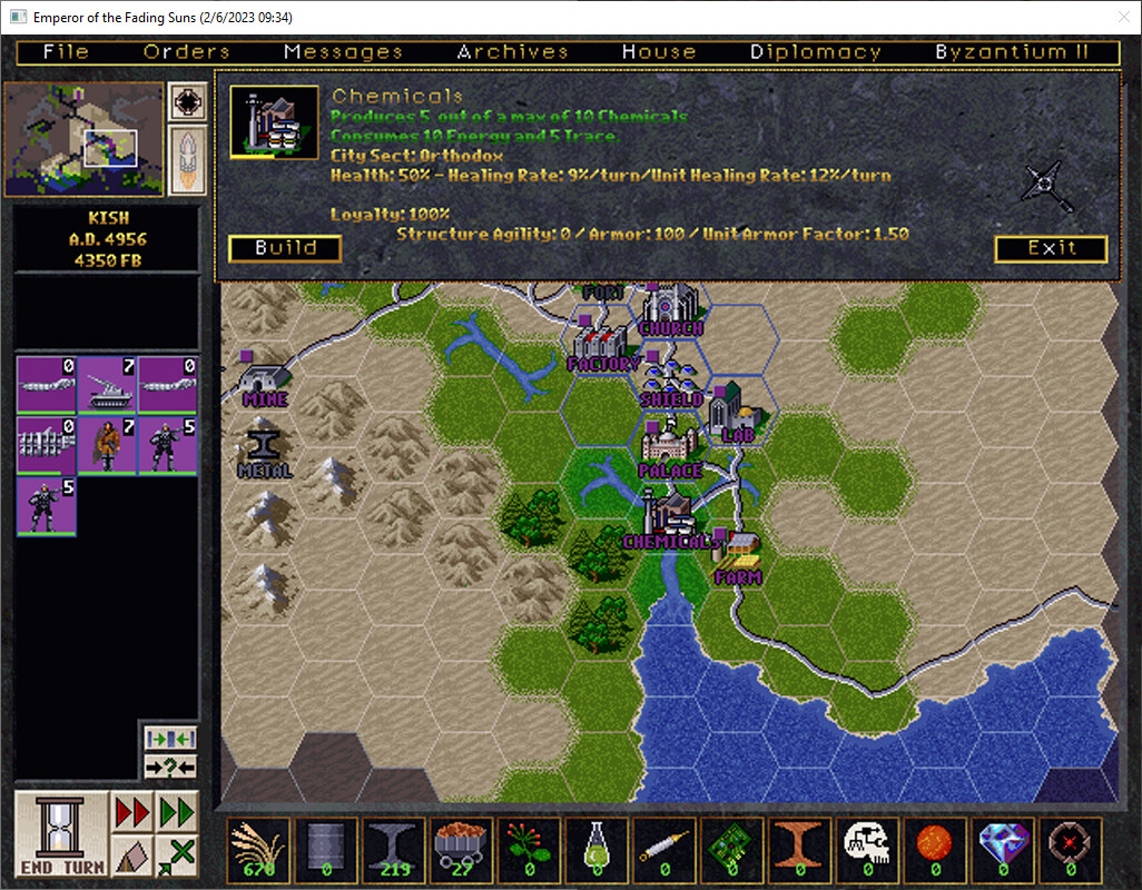 Emperor of the Fading Suns Enhanced screenshot #24