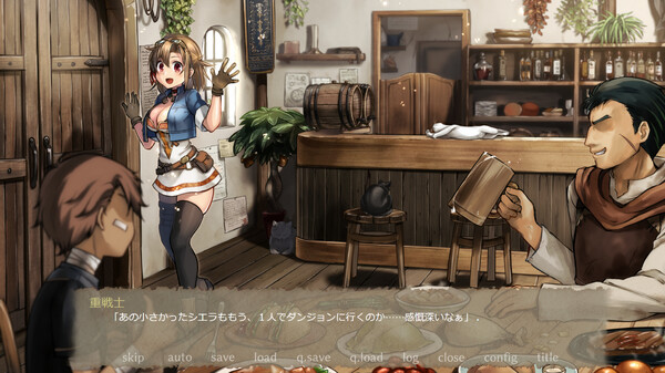 Screenshot z Sera's Adventure -Cave of Destruction-