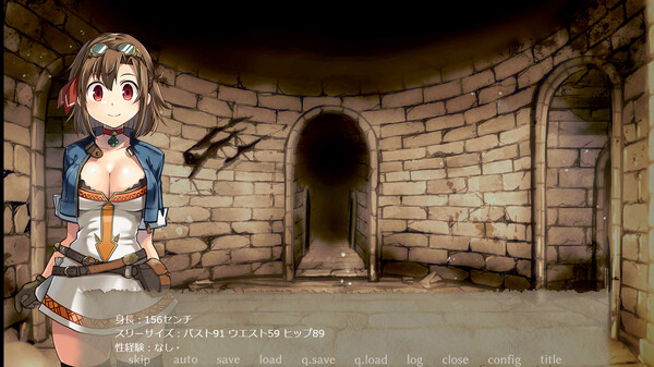 Screenshot z Sera's Adventure -Cave of Destruction-
