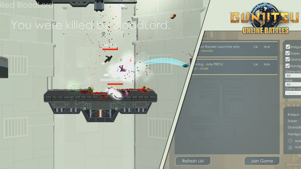 Screenshot z Gunjitsu