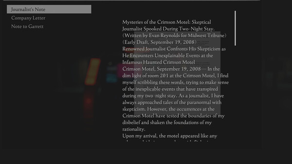 Screenshot z Death Motel Screenshot z Death Motel