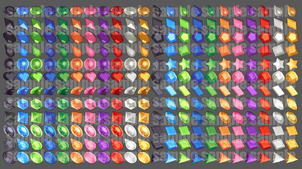 RPG Maker MV - Jewels Asset Pack 4K
