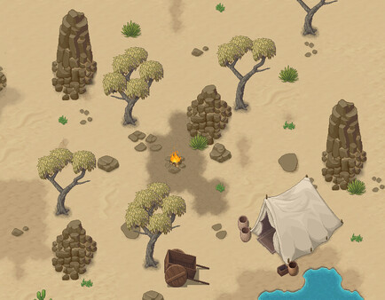 RPG Maker MV - Winlu Fantasy Tileset - Desert Exterior