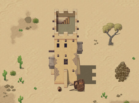 RPG Maker MV - Winlu Fantasy Tileset - Desert Exterior