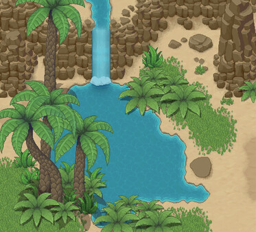 RPG Maker MV - Winlu Fantasy Tileset - Desert Exterior