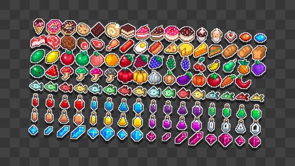 RPG Maker MV - Rogue Adventure 1000+ Icons Pack