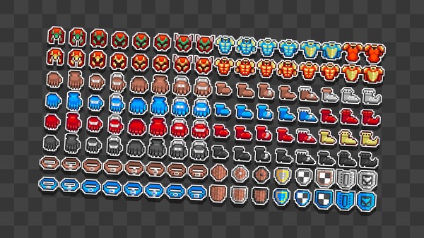 RPG Maker MV - Rogue Adventure 1000+ Icons Pack