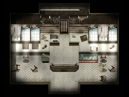 RPG Maker MV - KR Urban Decay Interior Tileset