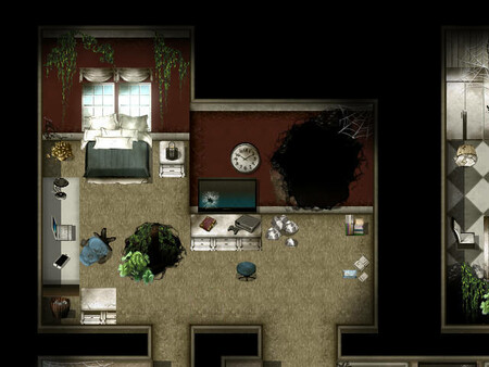 RPG Maker MZ - KR Urban Decay Interior Tileset