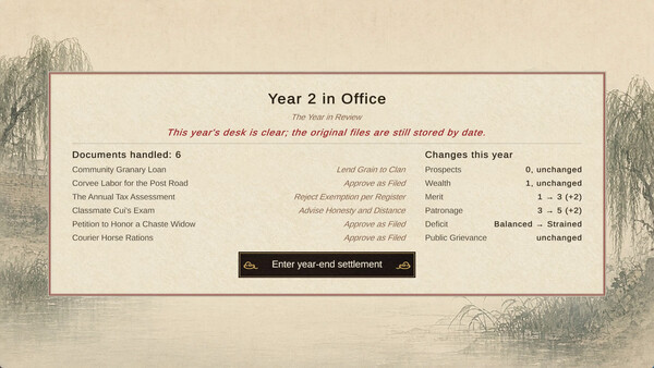 Huanhai: A Career in Ink screenshot 5