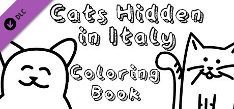 Cats Hidden in Italy - Coloring Book