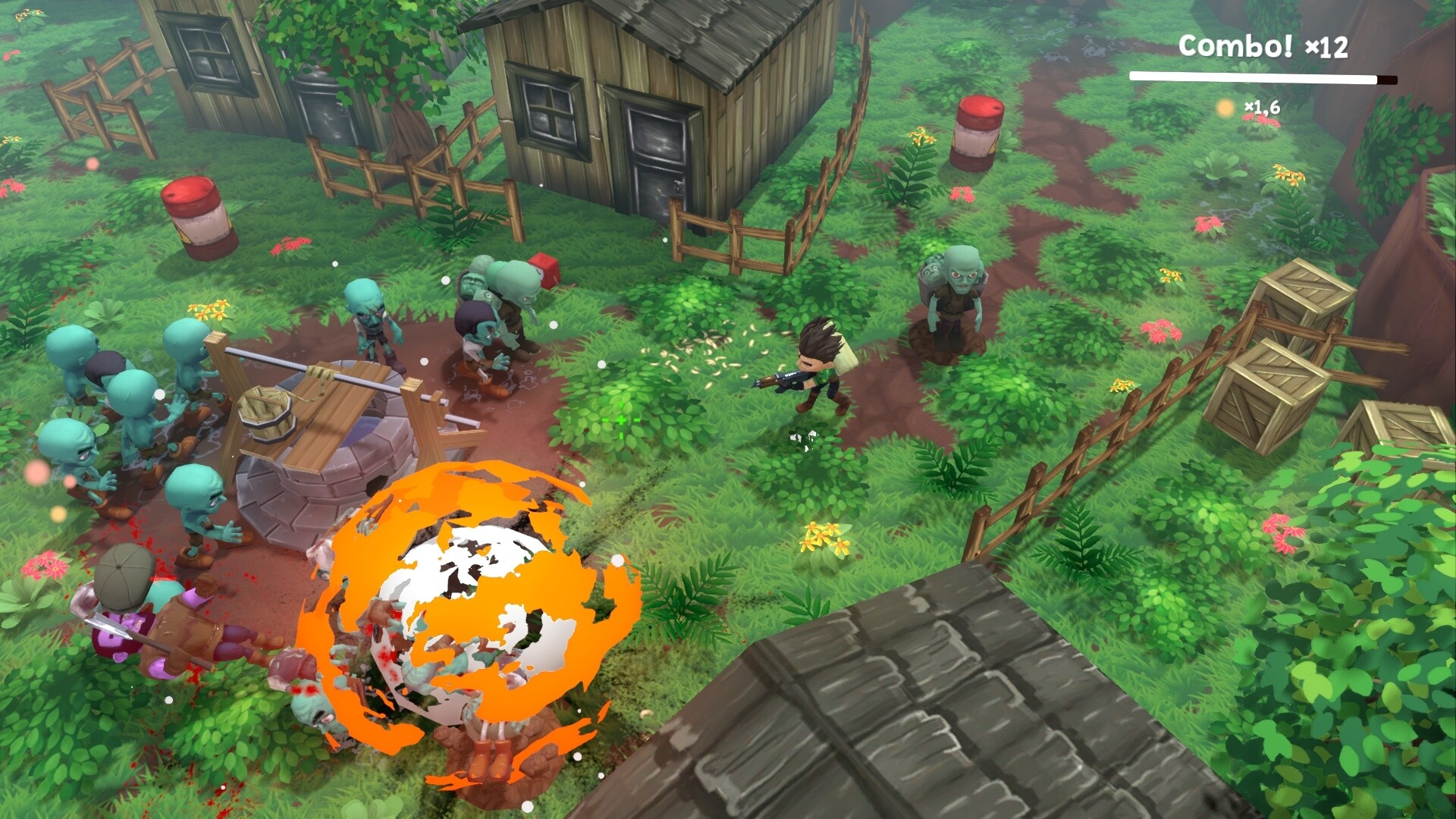 Zombies & Bullets screenshot #1