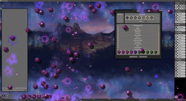 Fantasy Grounds - Hearts and Skulls Dice Pack