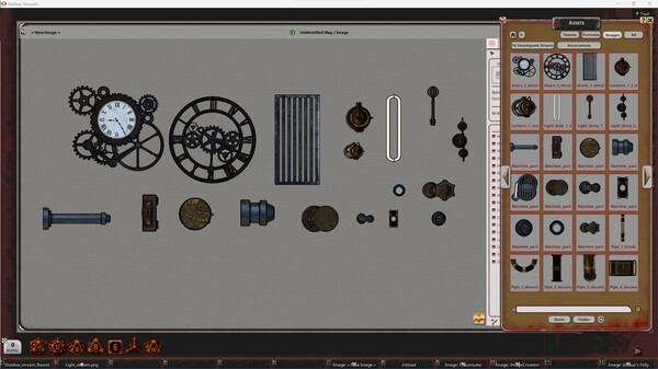 Fantasy Grounds - FG Steampunk Structures Map Pack