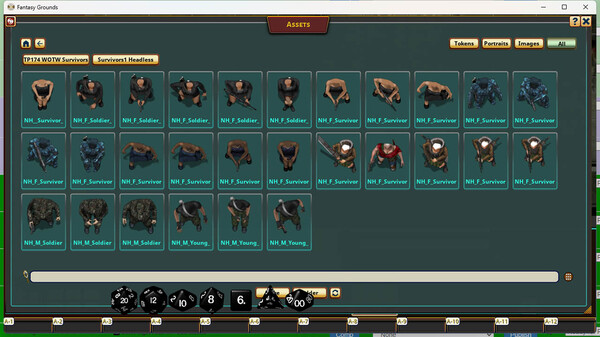 Fantasy Grounds - Devin Night Pack 174: WOTW Survivors 1