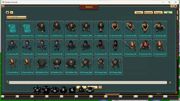 Fantasy Grounds - Devin Night Pack 174: WOTW Survivors 1