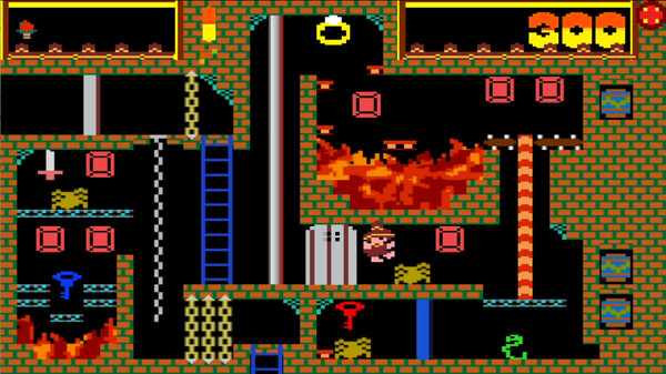 Screenshot z Montezuma's Revenge - Director's Cut