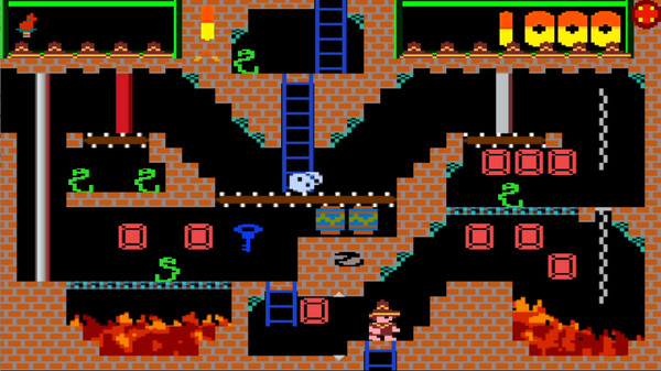 Screenshot z Montezuma's Revenge - Director's Cut