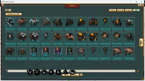 Fantasy Grounds - Devin Night Pack 180: Giants 2022