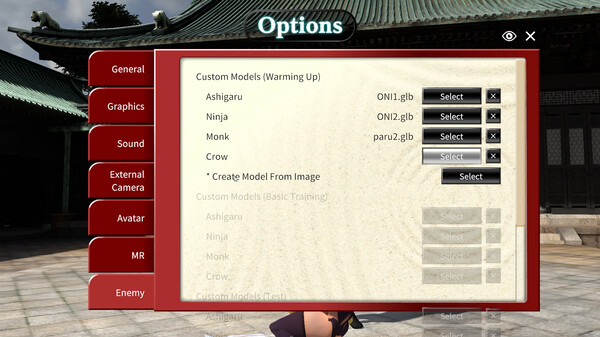 Screenshot z VR NINJA DOJO Screenshot z VR NINJA DOJO