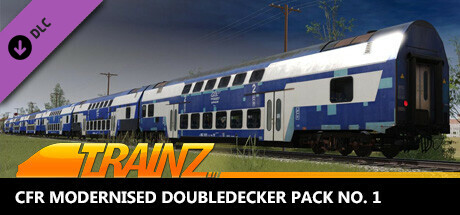 Trainz 2019 DLC - CFR Modernised Doubledecker Pack No. 1 banner image