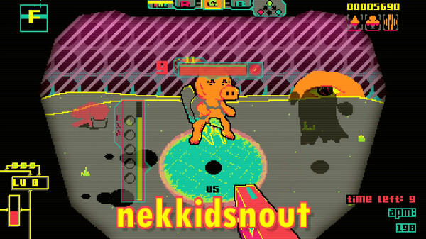 Screenshot z Monster Typer Backspace