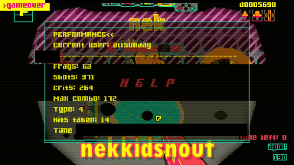 Screenshot z Monster Typer Backspace