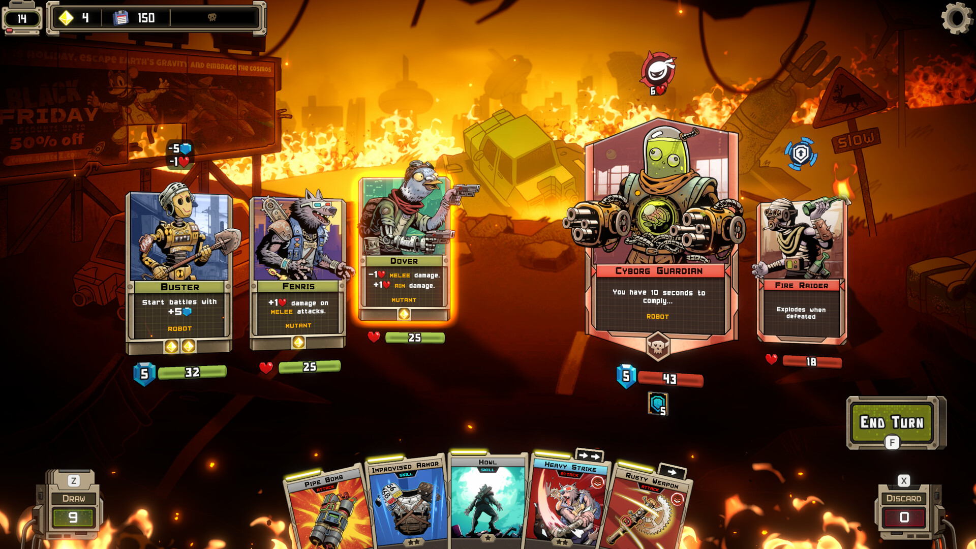 Mutanoid - The Card Game screenshot #3