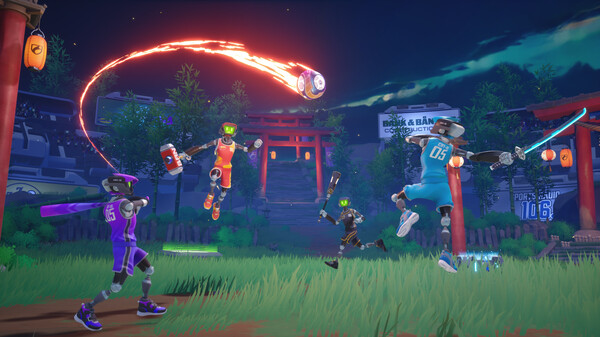 Screenshot of Major League Curveball gameplay showing in-action mechanics