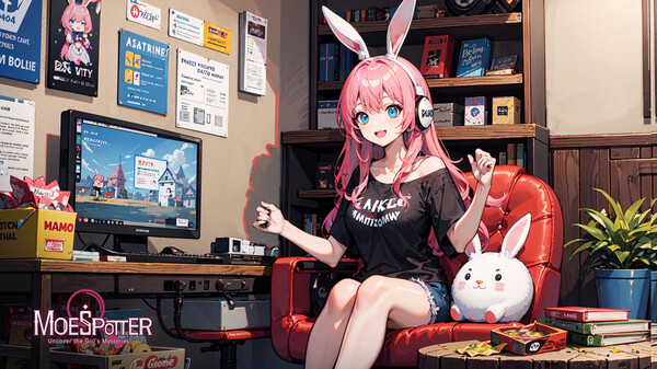 Screenshot z MoeSpotter - Uncover the Girls' Mysteries!