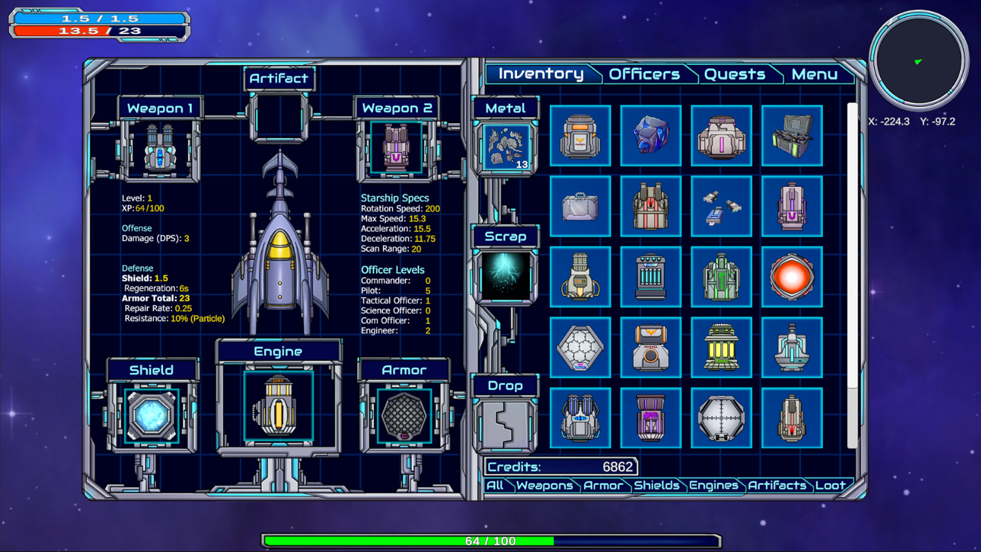 Solar Echoes: Star Fated screenshot #2