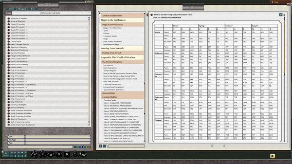 Fantasy Grounds - D&D Classics: Wilderness Survival Guide (1E)