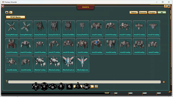 Fantasy Grounds - Devin Night Pack 187: Mechs